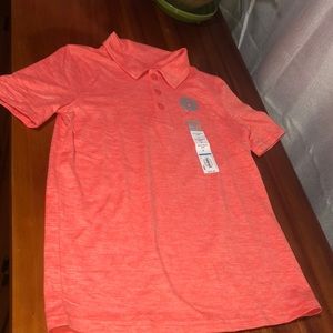 Jumping Beans Boys Orange Active Polo Shirt | Short Sleeve | NWT